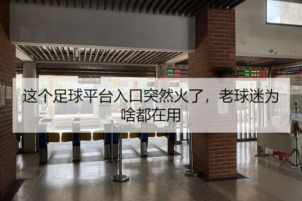 这个足球平台入口突然火了，老球迷为啥都在用