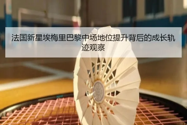 法国新星埃梅里巴黎中场地位提升背后的成长轨迹观察