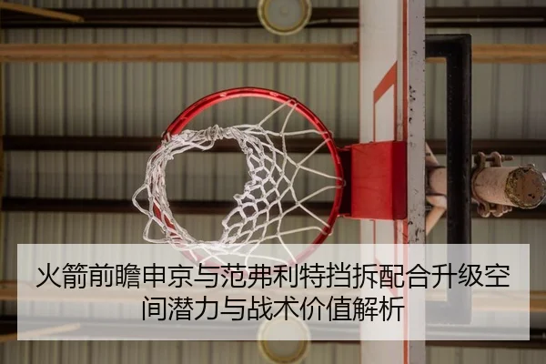 火箭前瞻申京与范弗利特挡拆配合升级空间潜力与战术价值解析